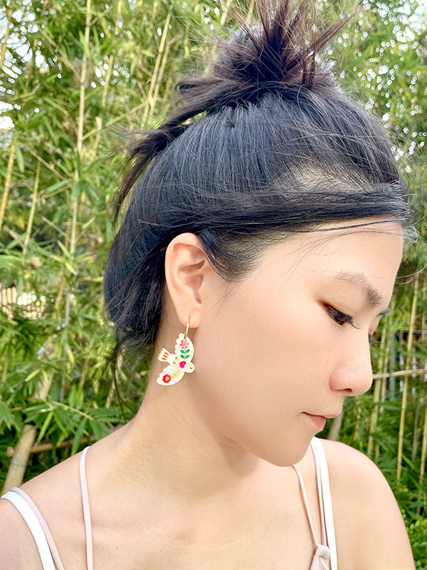 Dove Hoops (White)