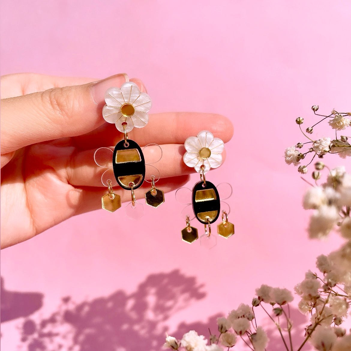 Bee Earrings