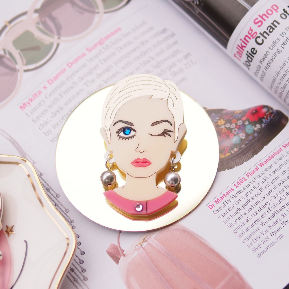 Twiggy Brooch