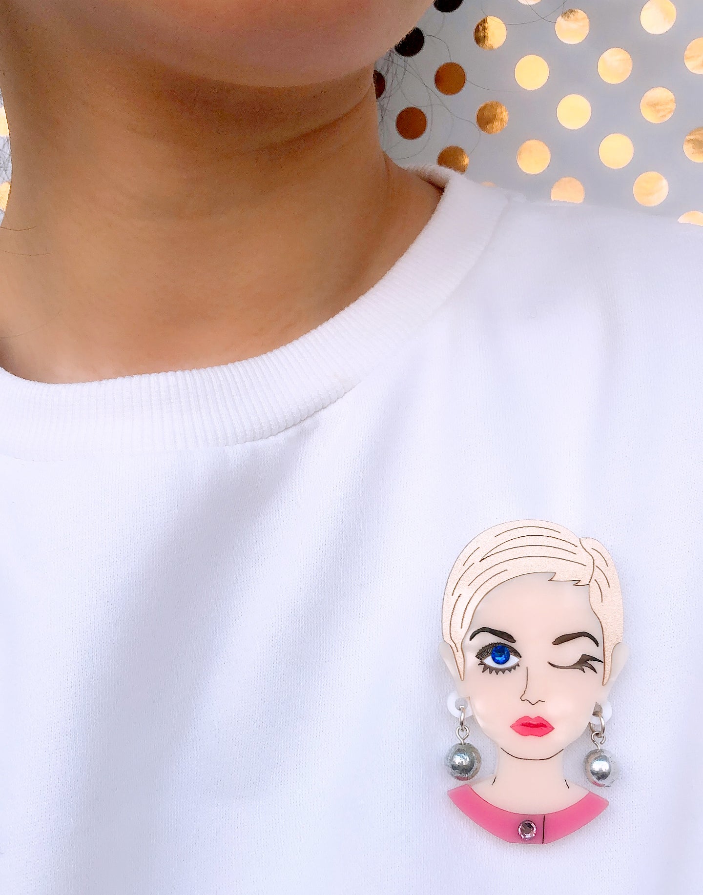 Twiggy Brooch