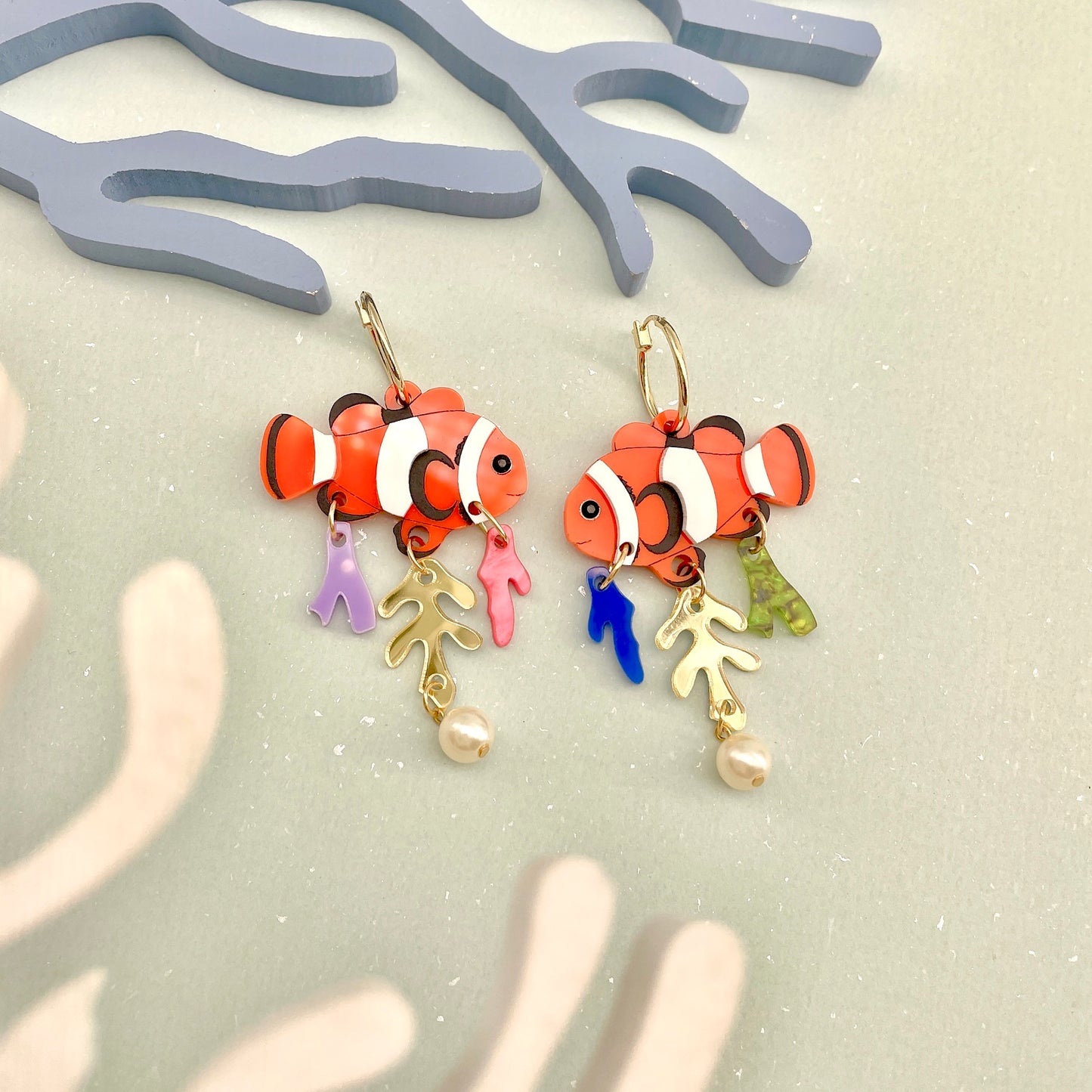 Clown Fish Earrings