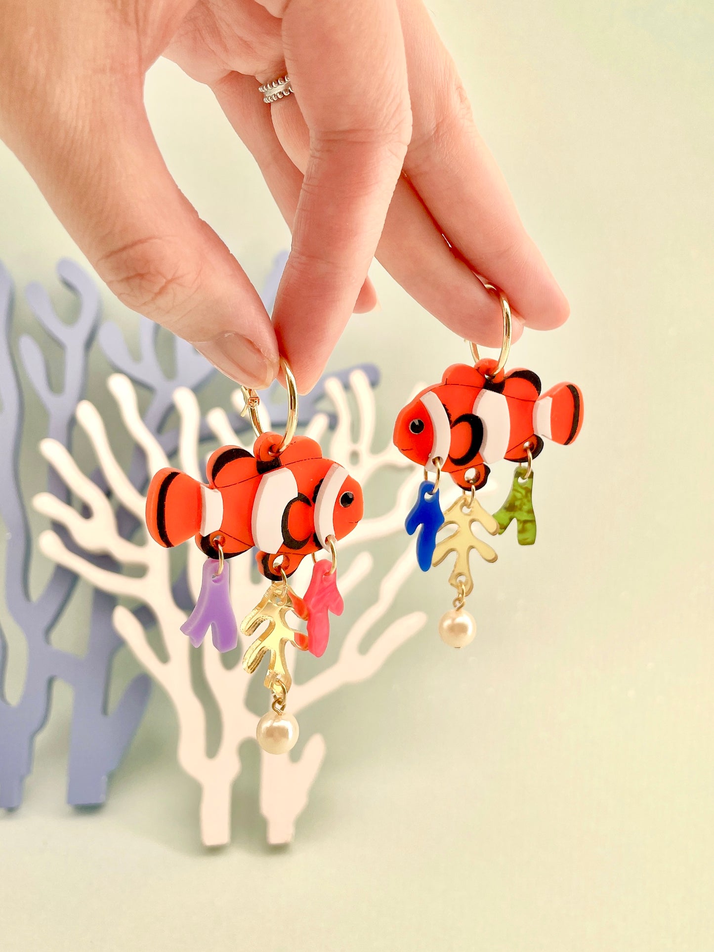 Clown Fish Earrings