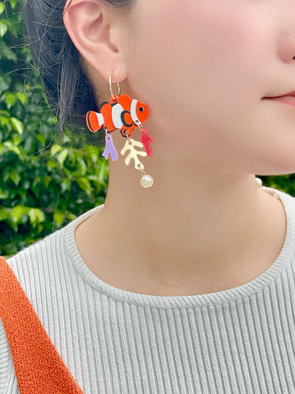 Clown Fish Earrings