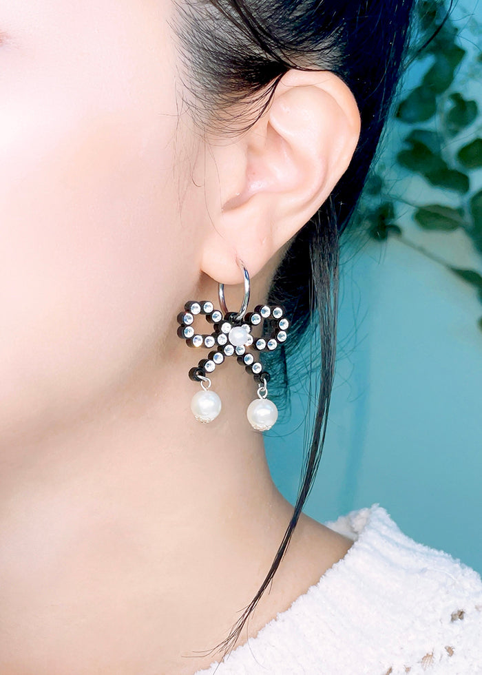 Mini Ribbon Hoop (Black)