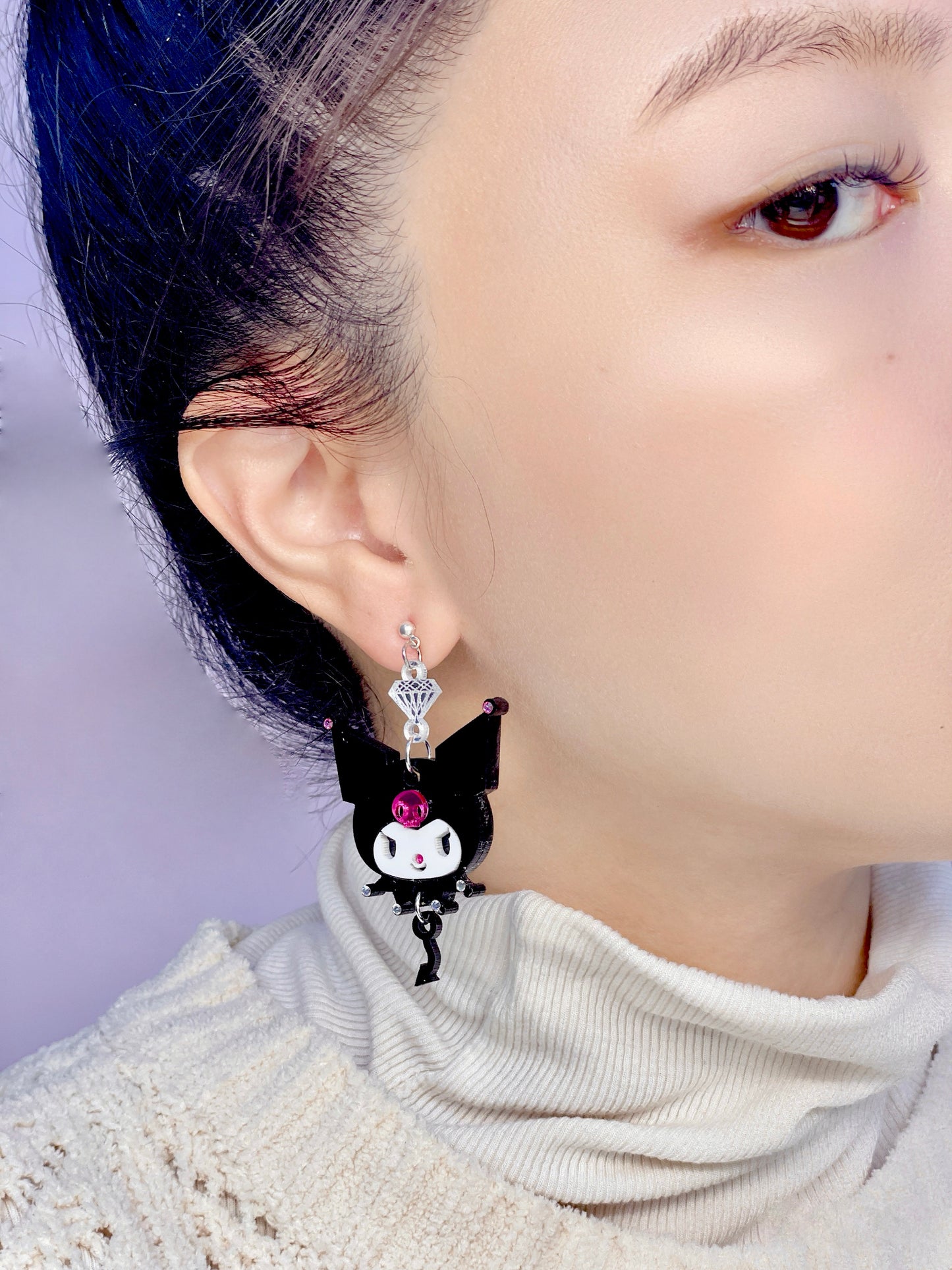 Kuromi Earrings