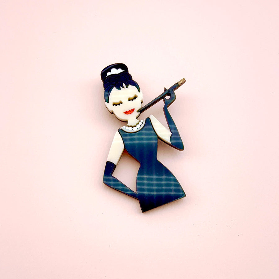 Breakfast At Tiffany Brooch