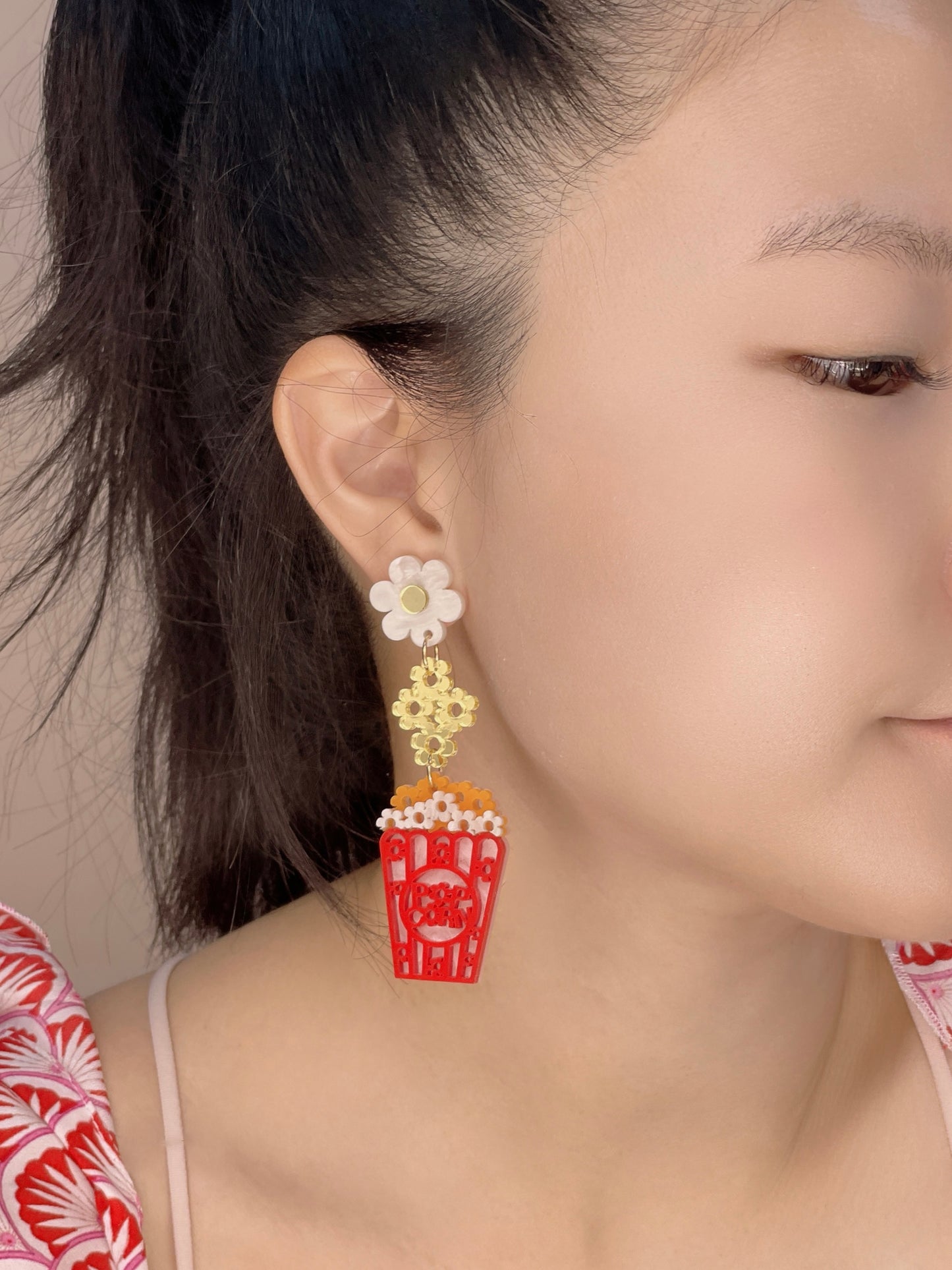 Popcorn Dangle Earrings