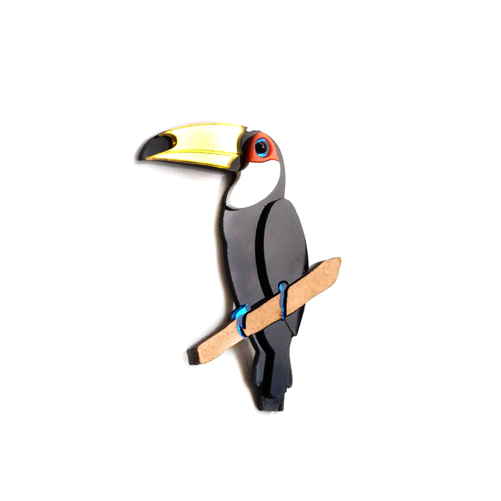 Toucan Brooch