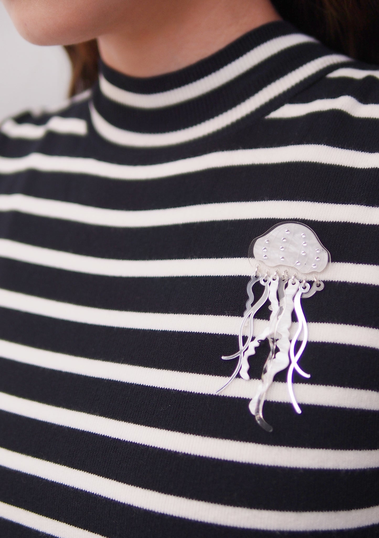 Jellyfish Brooch