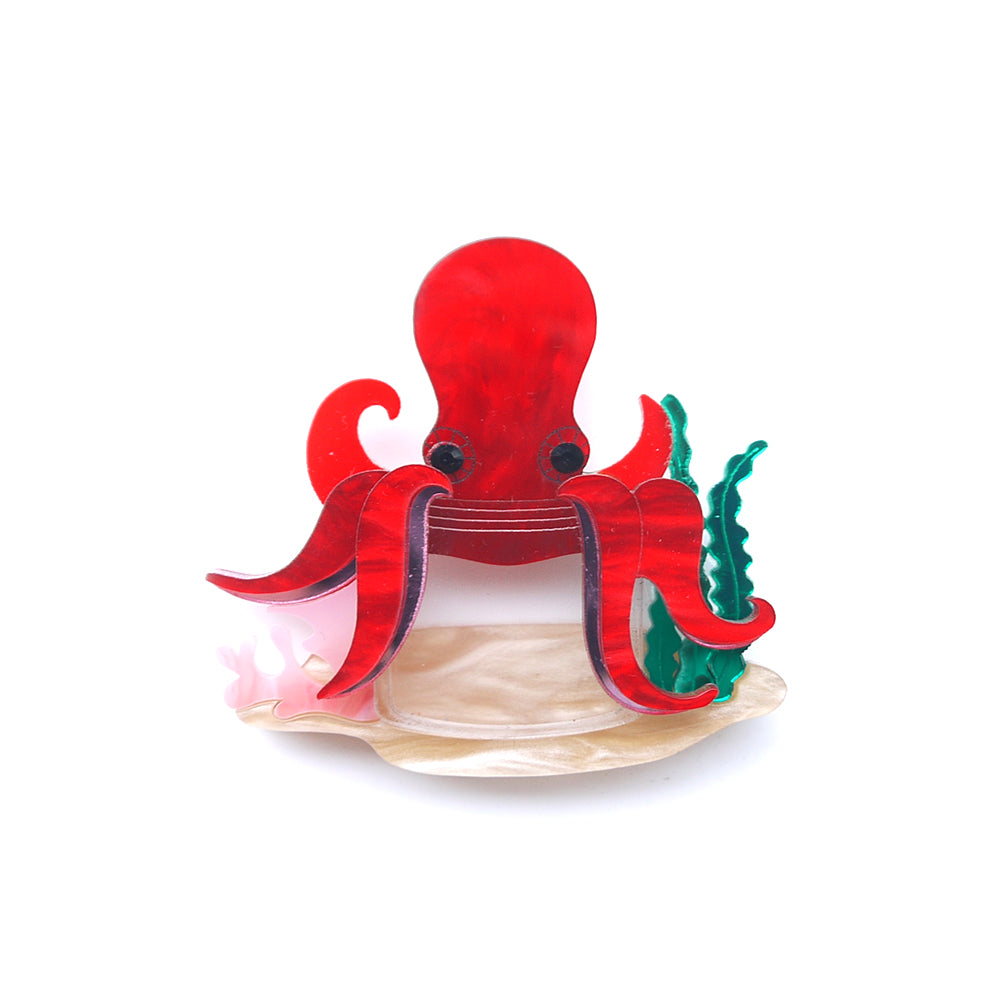 Octopus Brooch