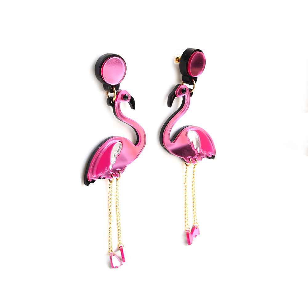 Flamingo Earrings