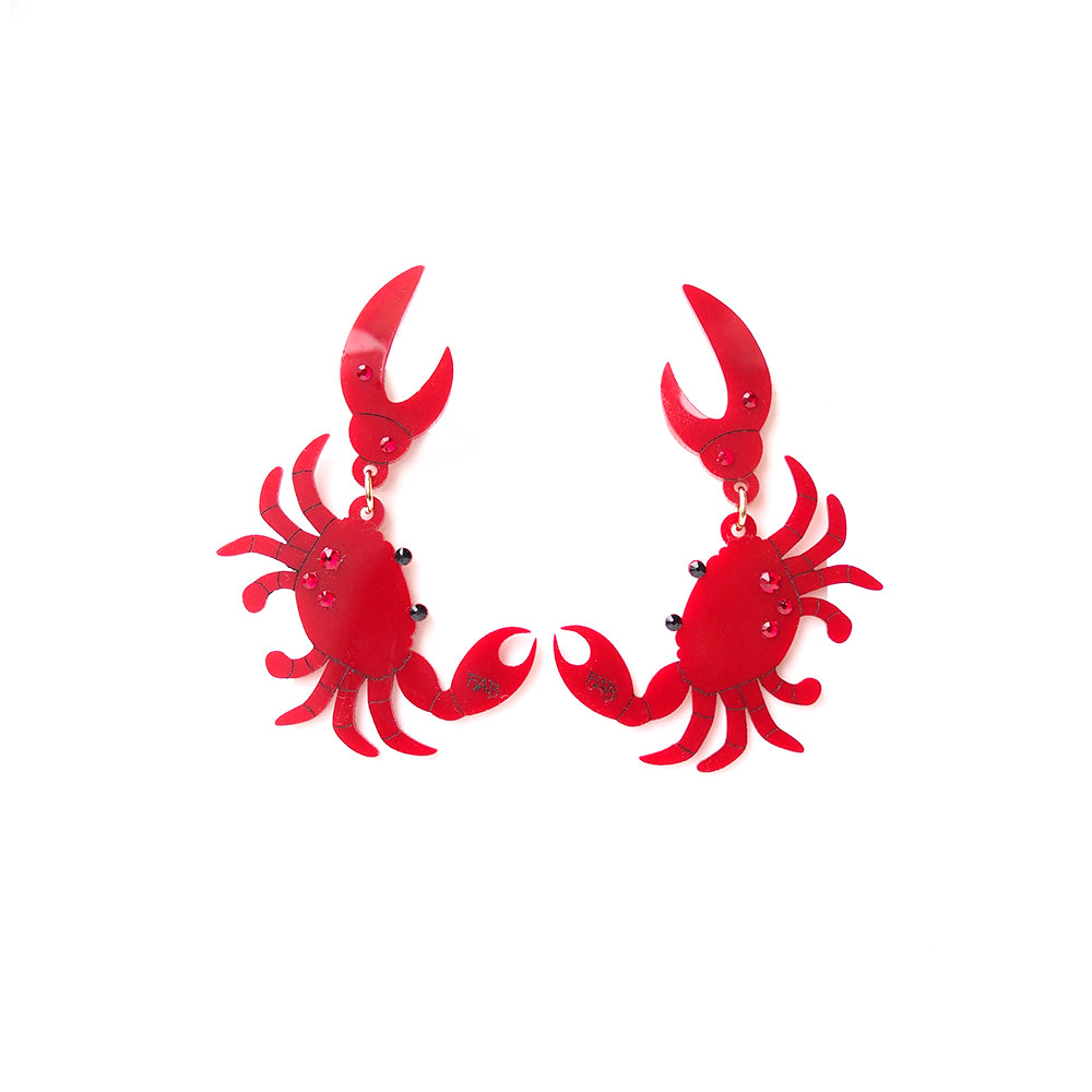 Crab Earrings