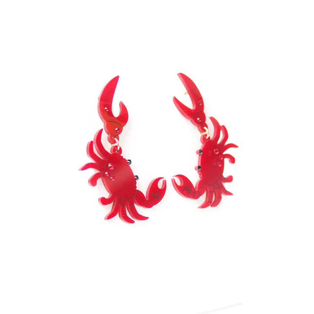 Crab Earrings
