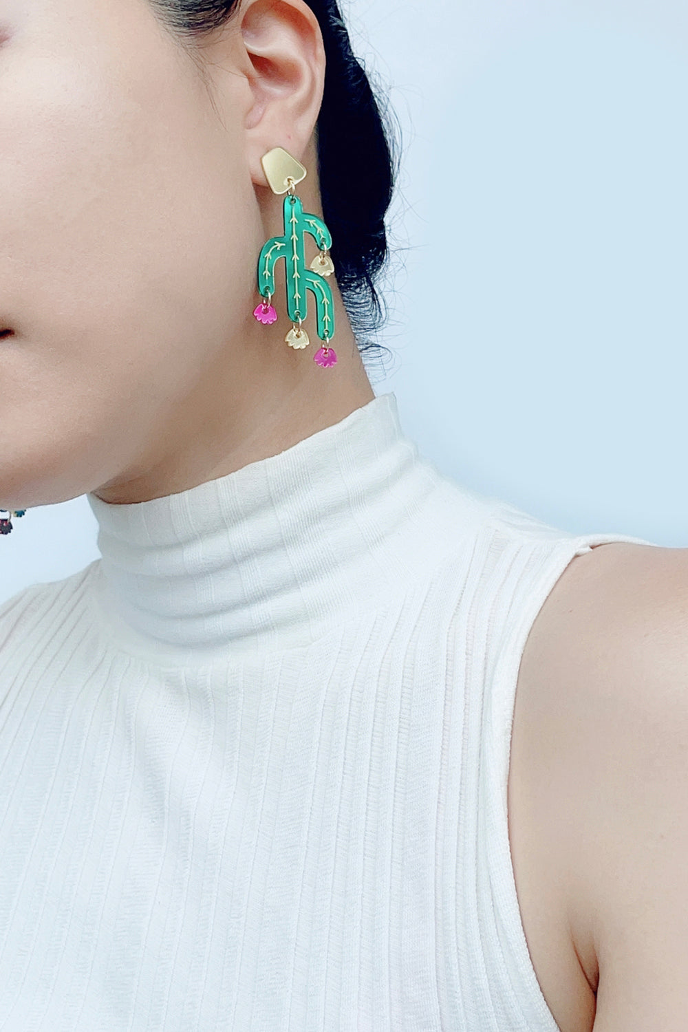 Sagauro Cactus Earrings