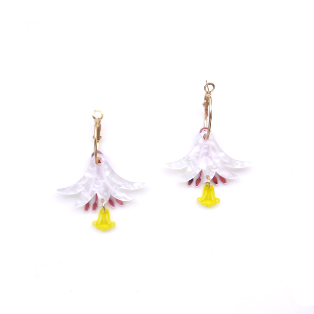 Lily Hoop Earrings
