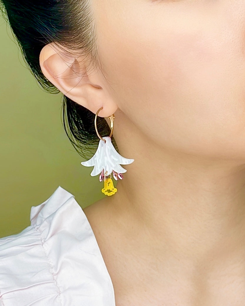 Lily Hoop Earrings