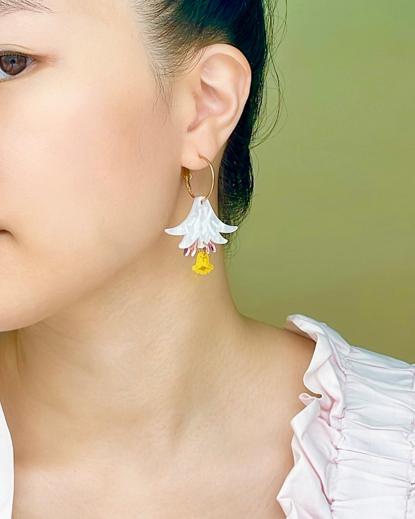 Lily Hoop Earrings
