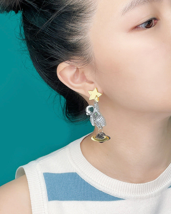 Astronaut Earrings