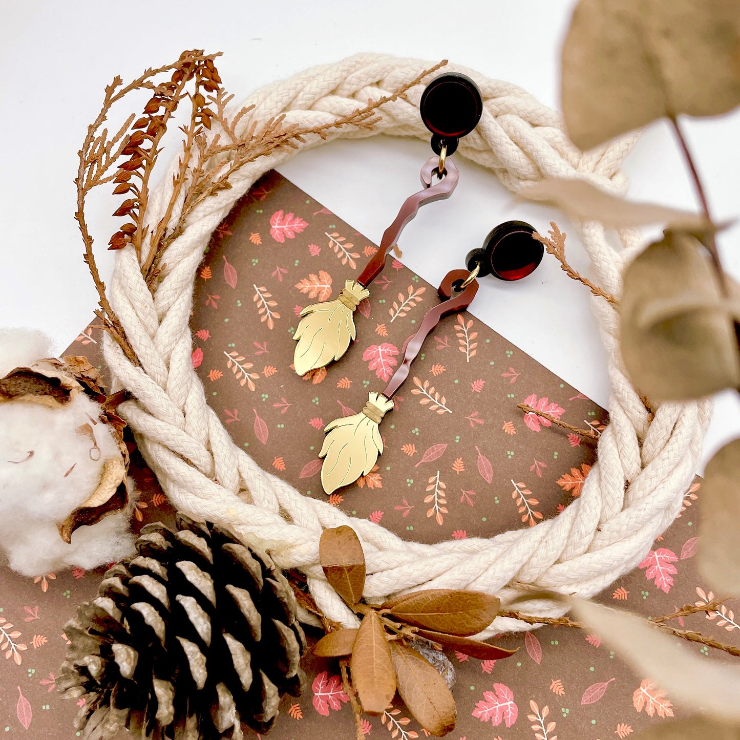 Broomstick Earrings