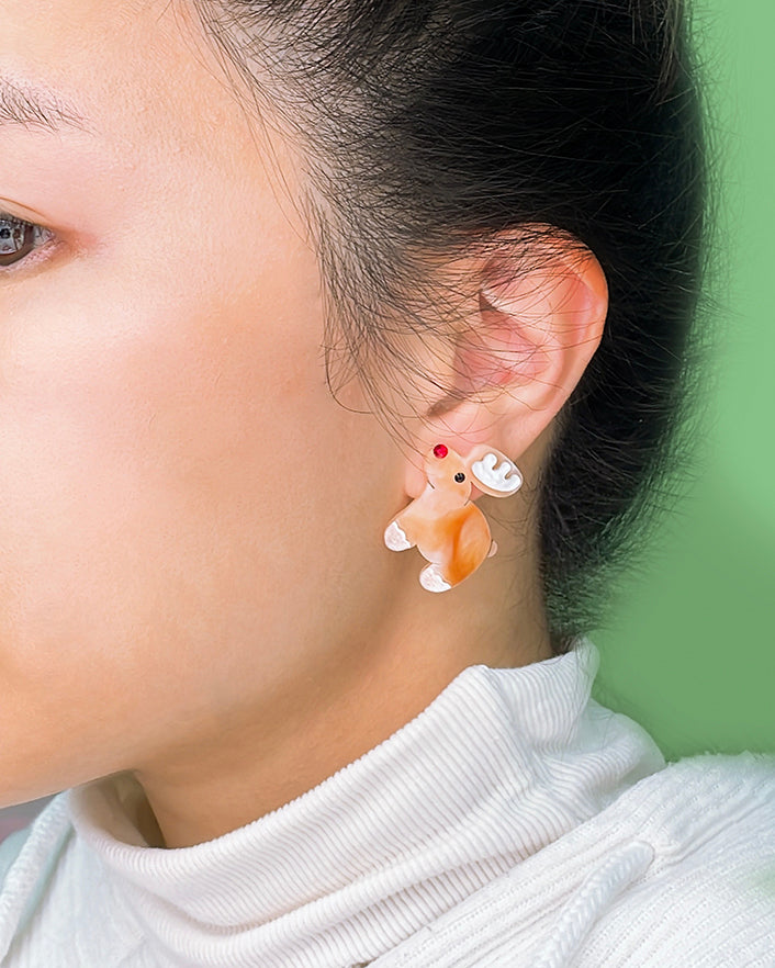 Ginger Bread Studs Set (Set of 4)