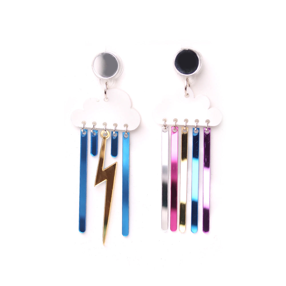 Rainbow Dangle Earrings
