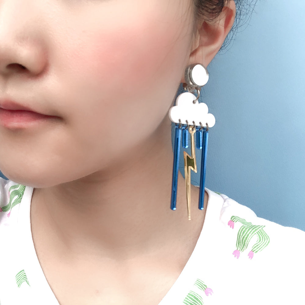 Rainbow Dangle Earrings