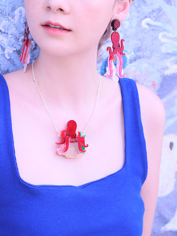 Octopus Necklace