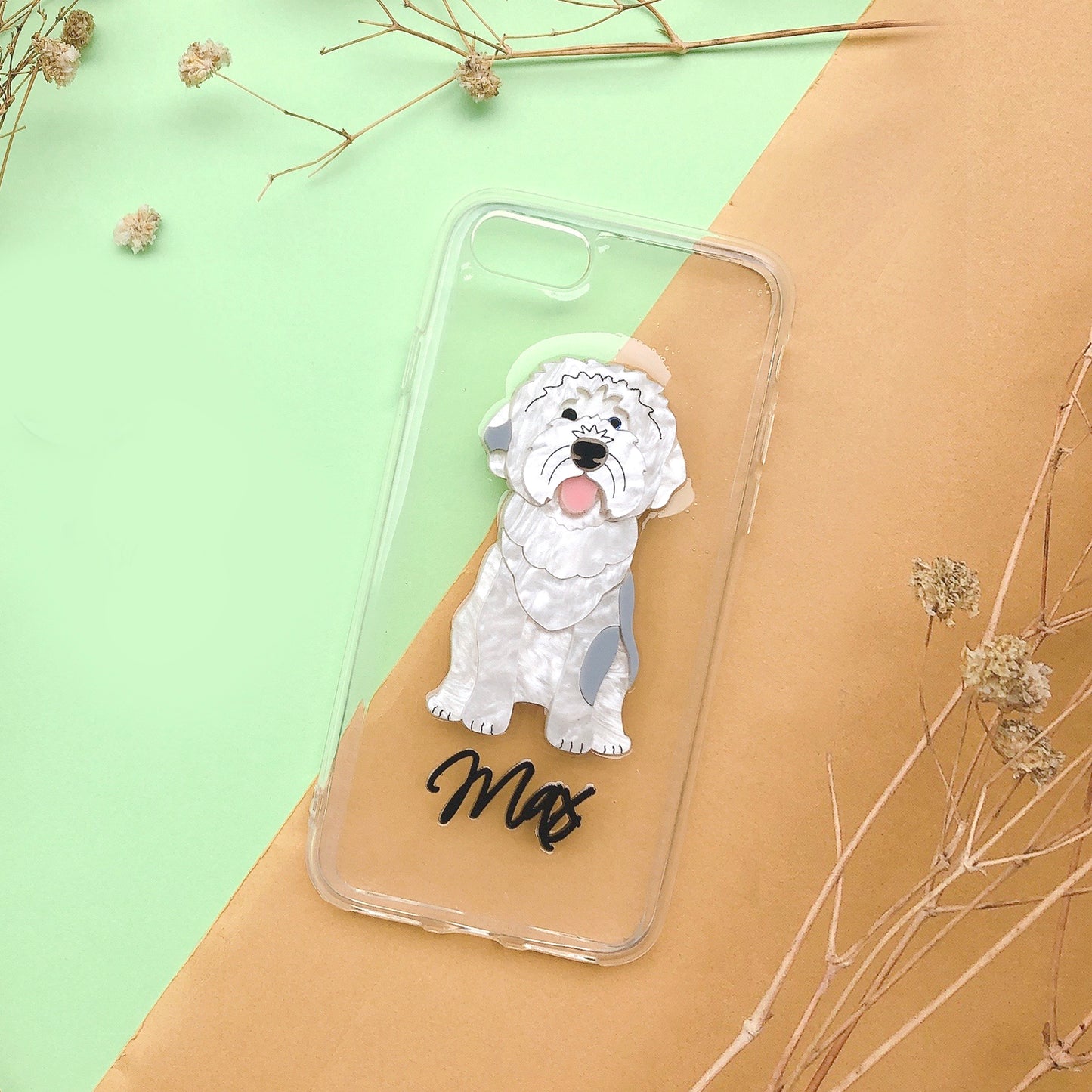 Custom Made Dog Phone Case