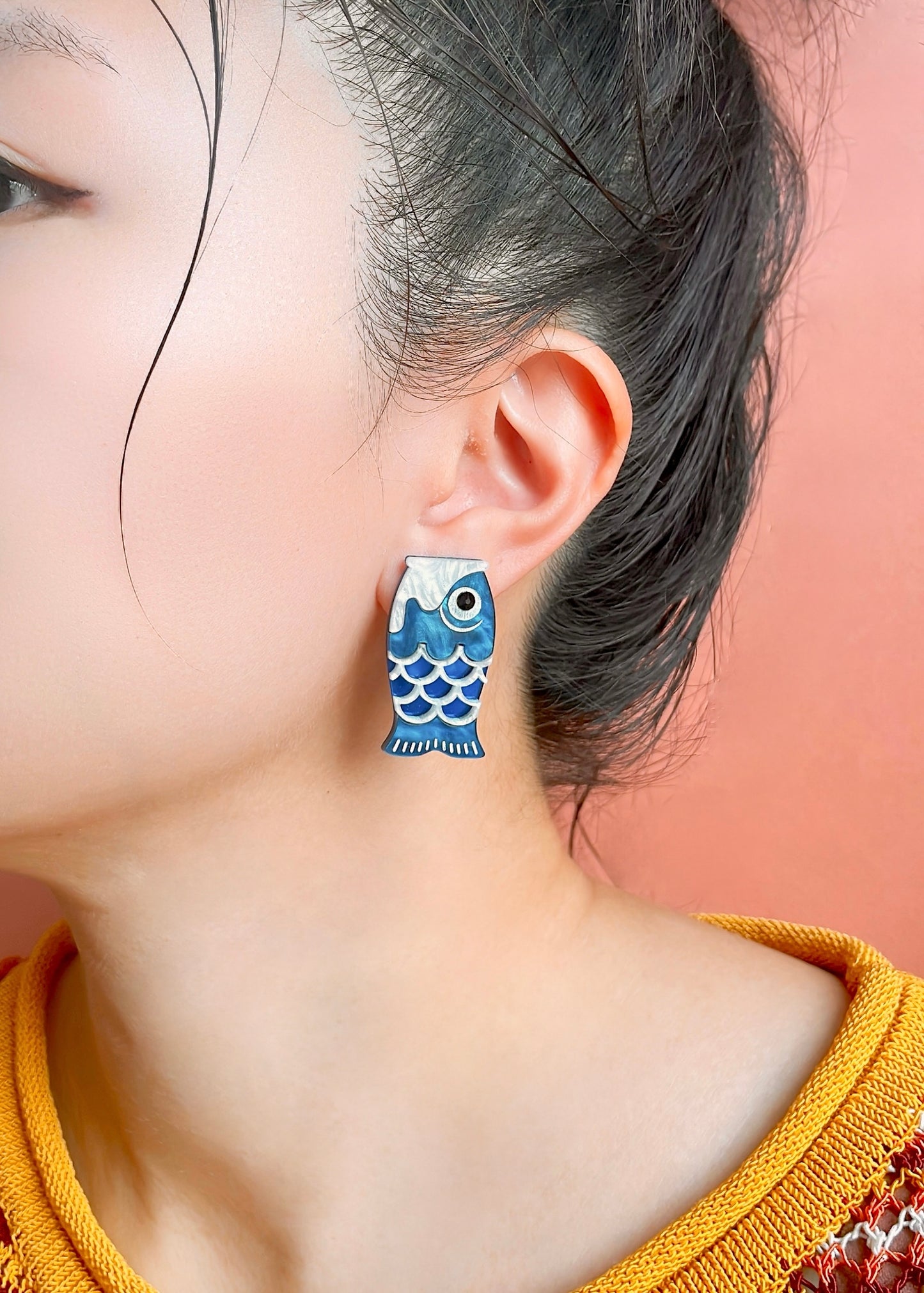 Koi Studs (Blue)