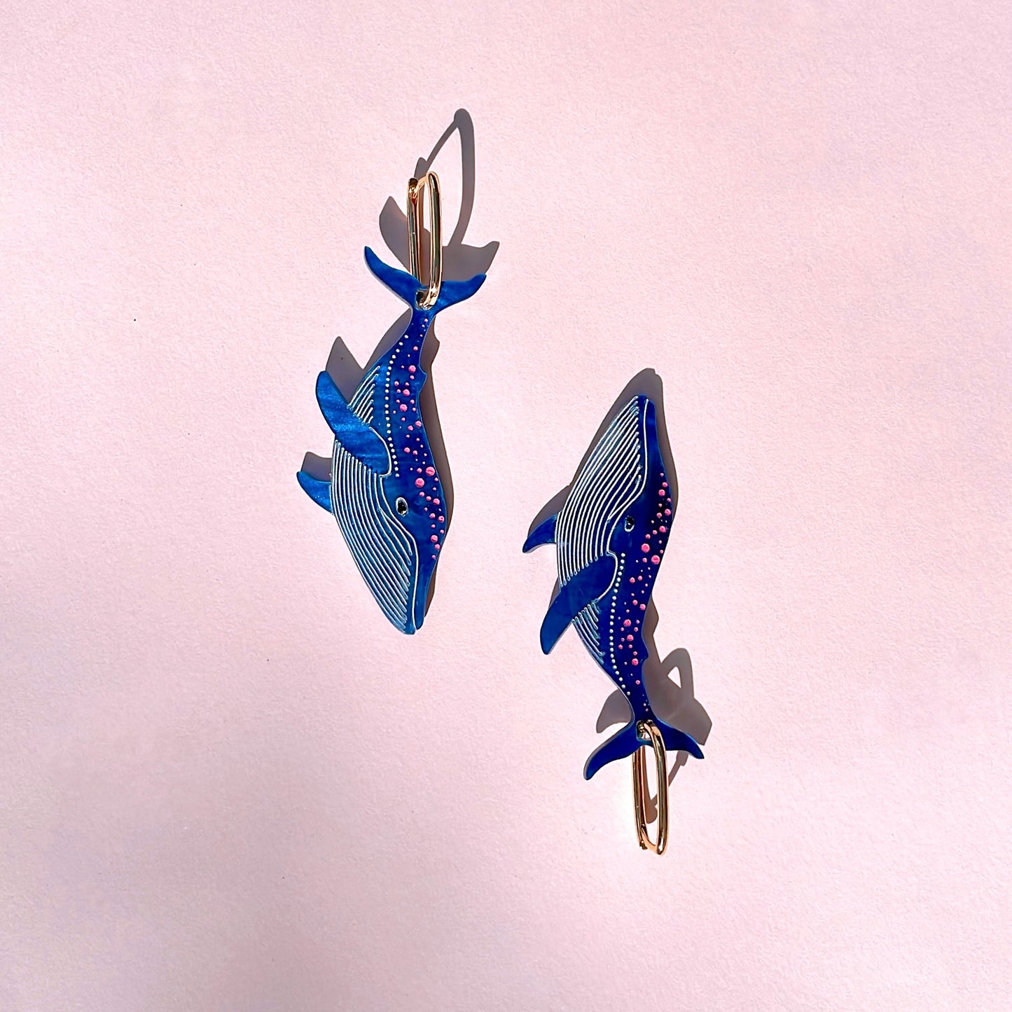Blue Whale Hoops