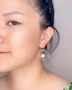 Shell Hoop Earrings