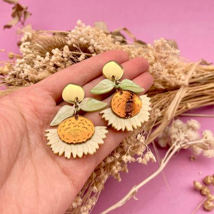 Sunflower Earrings