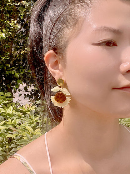 Sunflower Earrings