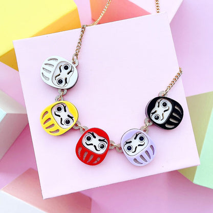 Daruma Statement Necklace