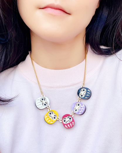 Daruma Statement Necklace