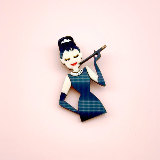 Breakfast At Tiffany Brooch