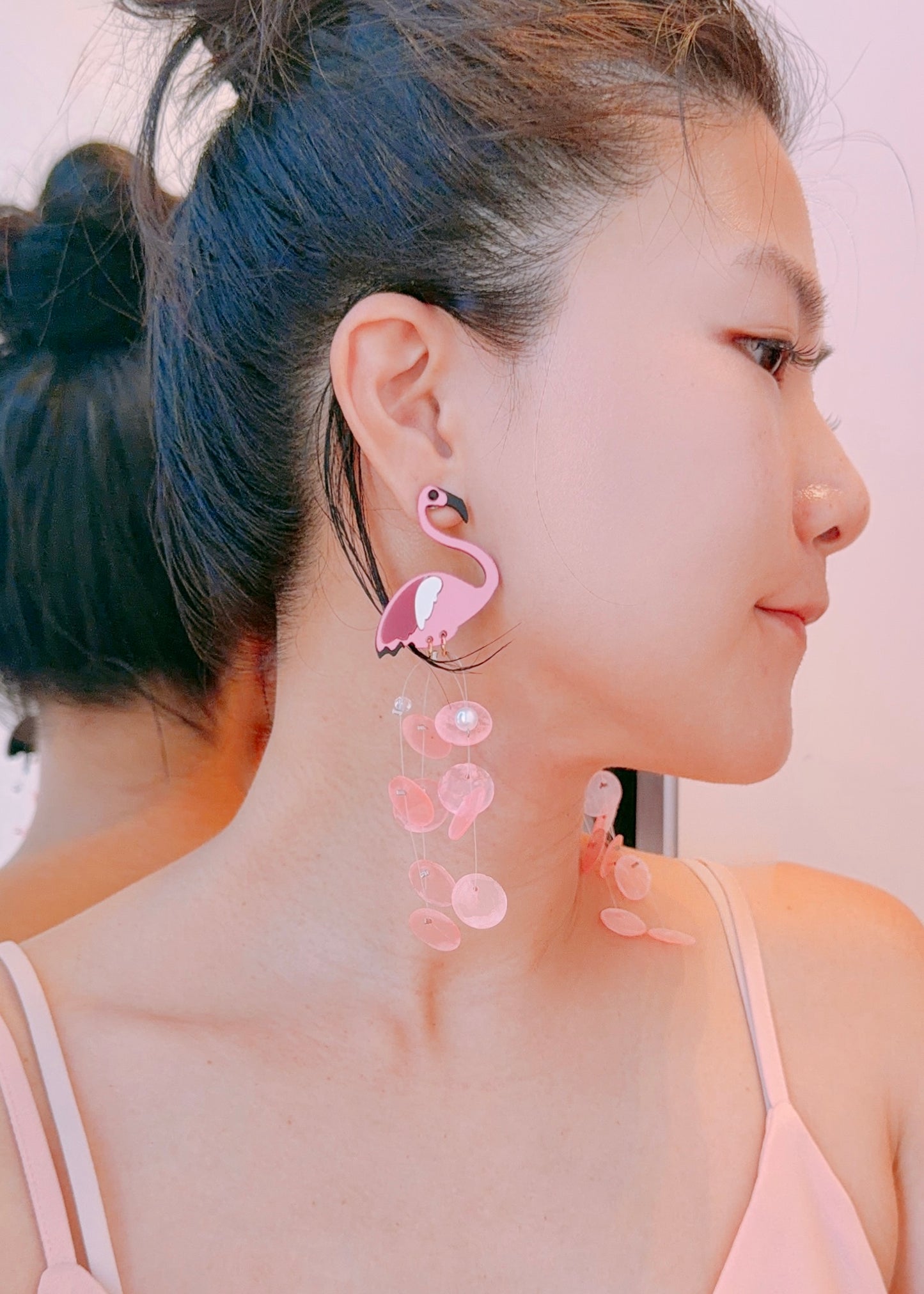 Flamingo Earrings
