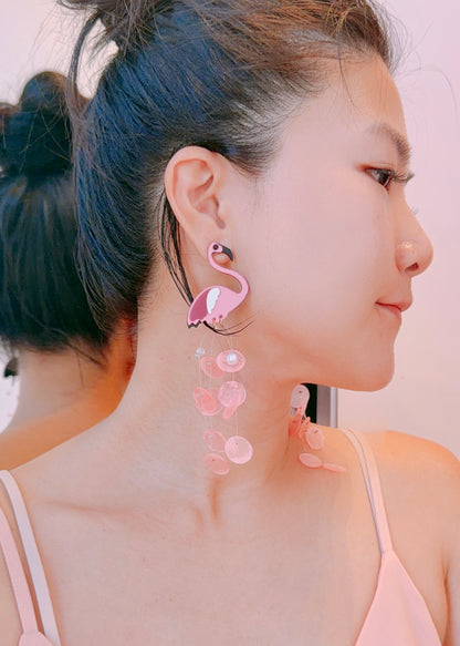 Flamingo Earrings