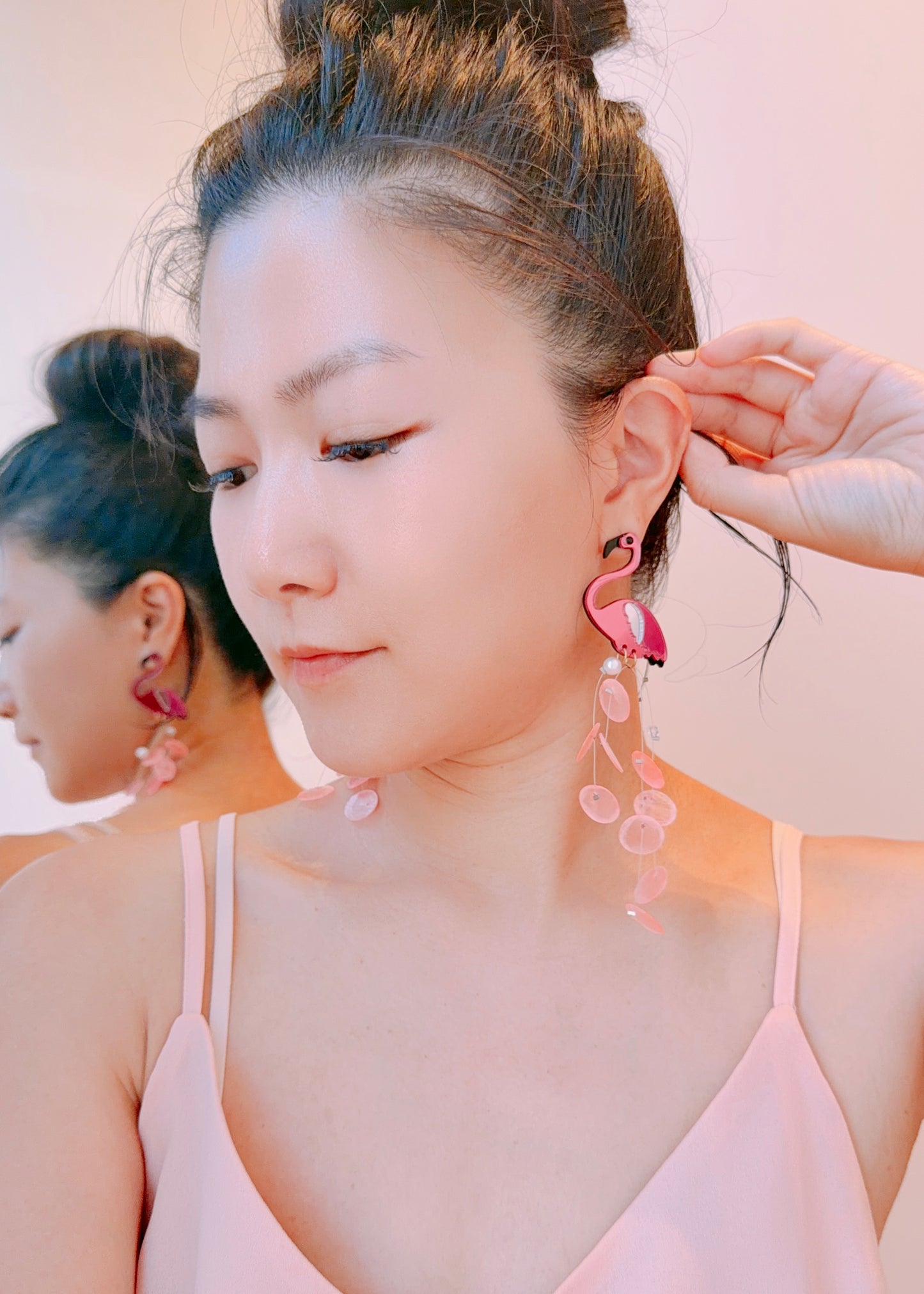 Flamingo Earrings