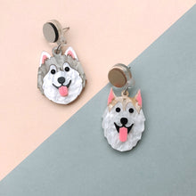 Load image into Gallery viewer, Custom Made 2 Doggies Earrings