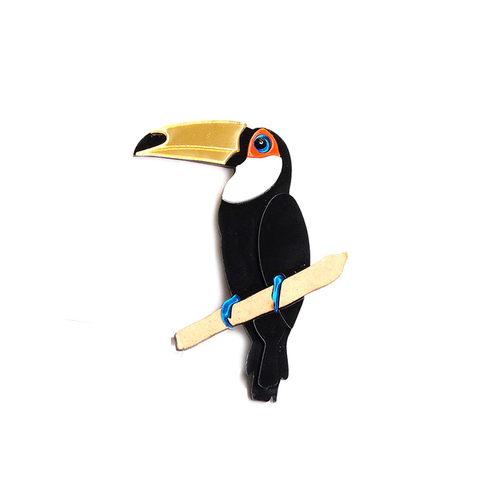 Toucan Brooch