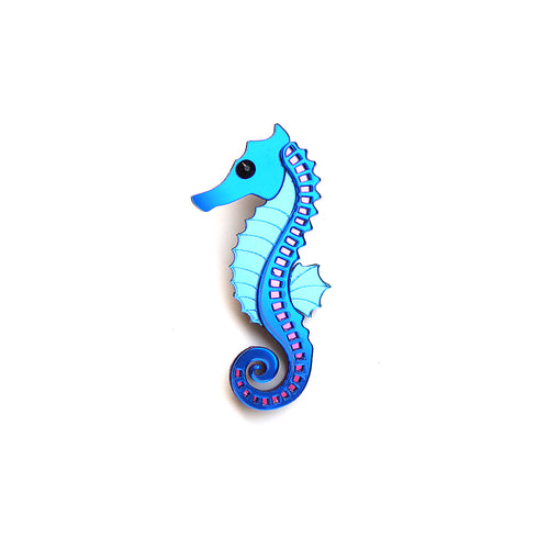Seahorse Brooch