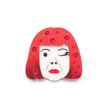 Load image into Gallery viewer, Queen of Polka Dot Brooch