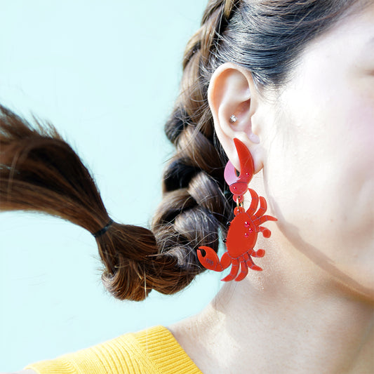 Crab Earrings
