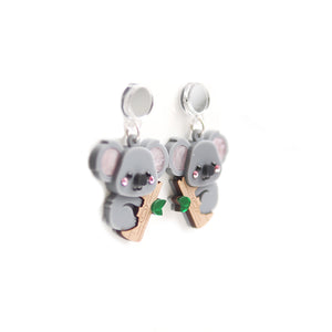 Koala Dangle Earrings