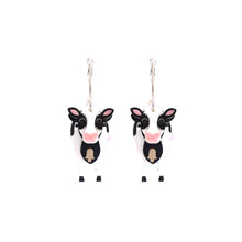 Load image into Gallery viewer, 3D Cow Hoop Earrings (many ways)