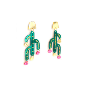 Sagauro Cactus Earrings