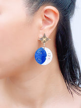 Load image into Gallery viewer, Moon Night Earrings