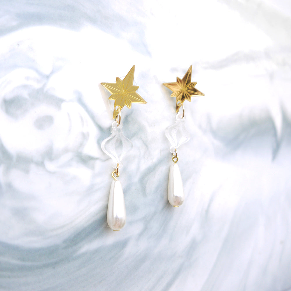 Xmas Star Earrings