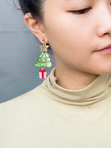 Xmas Tree Earrings